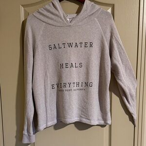 Saltwater Heals Everything Women's Hoodie -